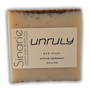 Citrus Camphor Bar Soap with Walnut Shells & Citronella Sonarie Soaps Skincare